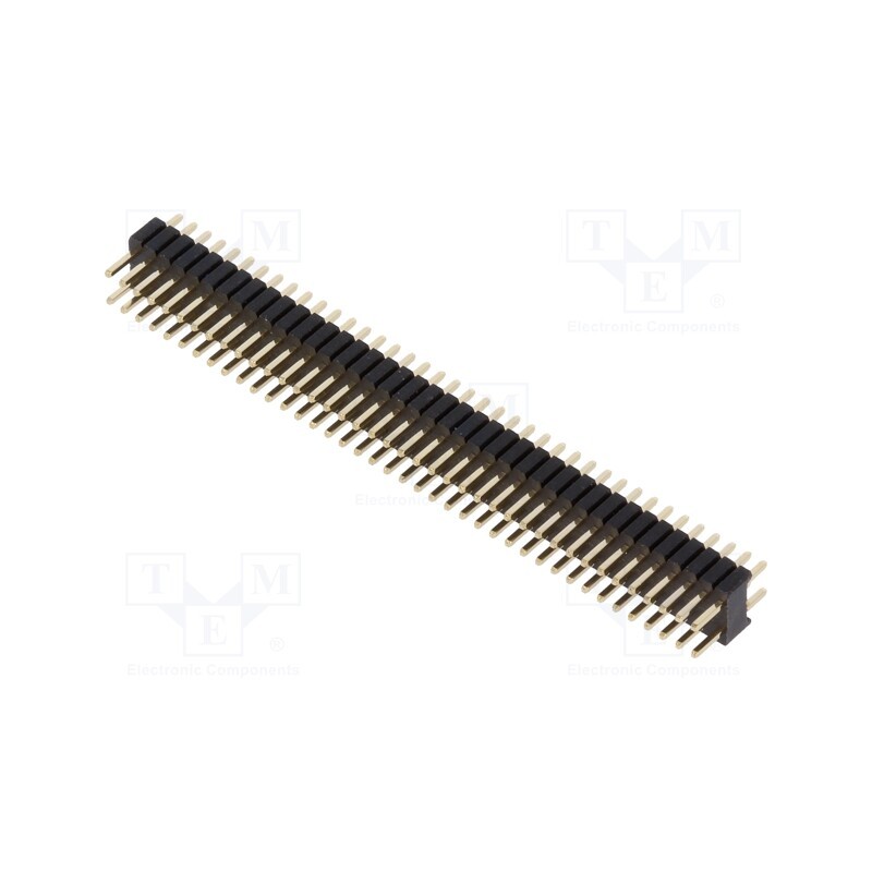 1 pcs x NINIGI - ZL311-2X40P - Pin header, pin strips, male, PIN: 80, straight, 1.27mm, THT, 2x40