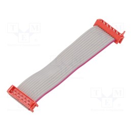 1 pcs x TE Connectivity - 2205064-1 - Cable: ribbon cable with connectors, PIN: 12, Layout: 2x6, plug