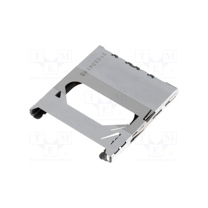 1 pcs x JST - SDK-9BNS-K13-GS-TB (LF)(SN)1 - Connector: for cards, MMC,SD, push-push, SMT, PIN: 9