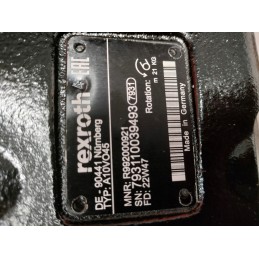 Hydraulic piston pump 273626 manitou r992000921 bosch