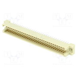1 pcs x NINIGI - ZDIN-CM-64P - Socket, DIN 41612, type C, male, PIN: 64, a+c, THT, straight, L4mm