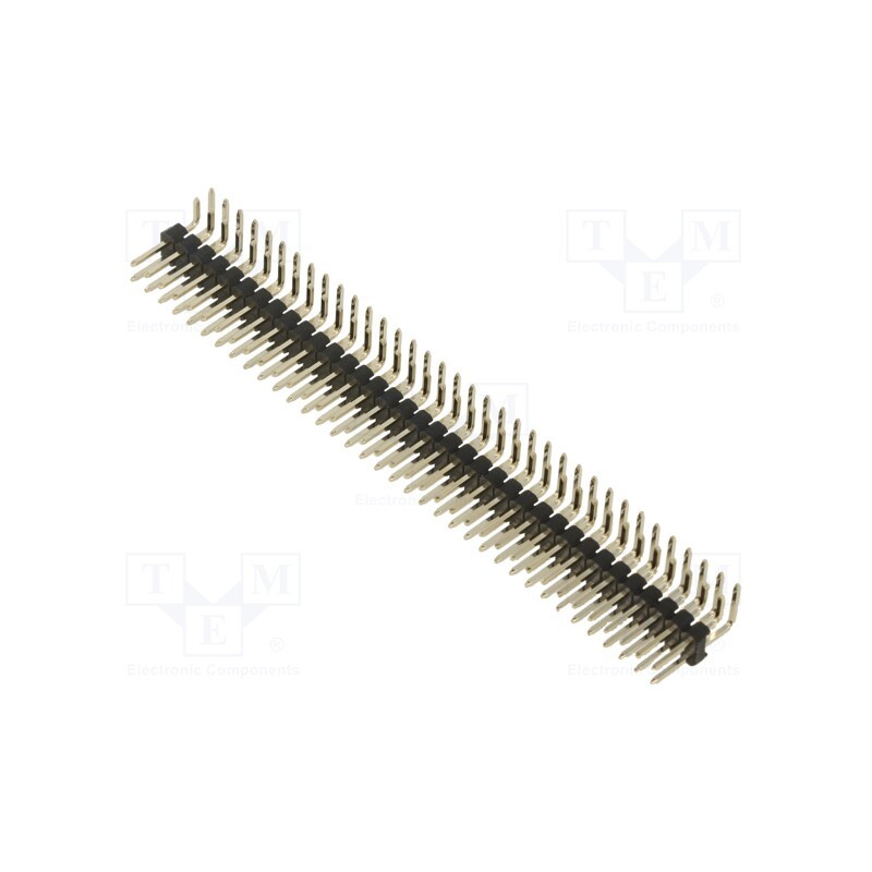 1 pcs x HARWIN - M20-9953645 - Pin header, pin strips, male, 2.54mm, PIN: 72, THT, on PCBs