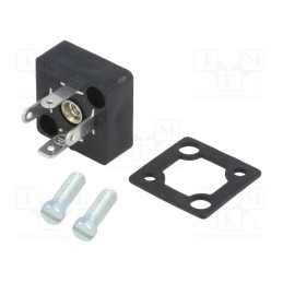 1 pcs x MOLEX - 121012-0107 - Connector: valve connector, socket, form C, 9.4mm, male, PIN: 4