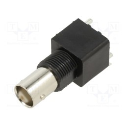 1 pcs x TE Connectivity - 1-1634505-0 - BNC Ins Str PCB Skt 50Ohm Black