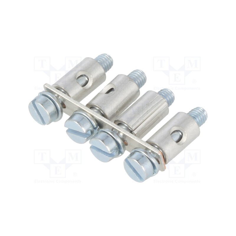 1 pcs x WEIDMu00dcLLER - 0337200000 Q 4 SAK2.5 - Screw bridge, ways: 4, SAK2.5