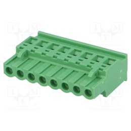 1 pcs x DEGSON ELECTRONICS - 2EDGKA-5.0-08P-14 - Pluggable terminal block, 5mm, ways: 8, angled, plug, female, green