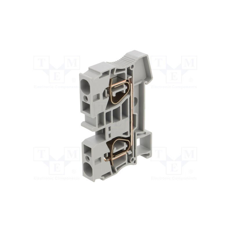 1 pcs x PHOENIX CONTACT - 3036110 - Splice terminal: rail, 0.2÷16mm2, ways: 1, terminals: 2, grey, ST