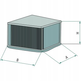 Fuel filter 76mm 54mm 7382153 fleetguard