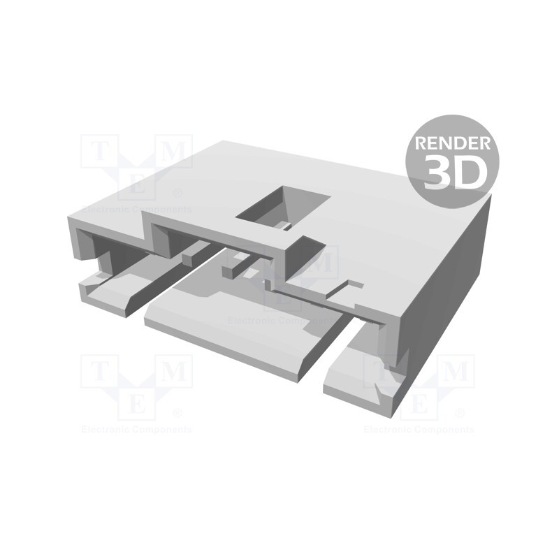 1 pcs x TE Connectivity - 5-104363-5 - Socket, wire-board, male, AMPMODU MTE, 2.54mm, PIN: 6, THT, on PCBs