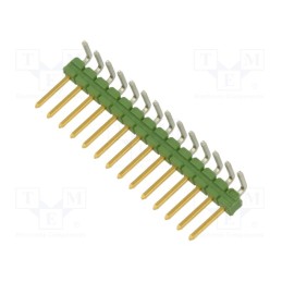 1 pcs x TE Connectivity - 1-825437-4 - Pin header, pin strips, AMPMODU MOD II, male, PIN: 14, angled 90°
