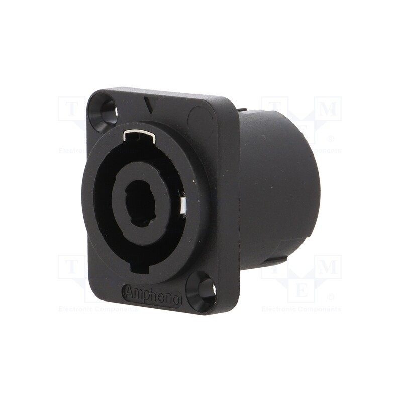 1 pcs x AMPHENOL - SP-4-MD - Socket, loudspeaker, male, PIN: 4, 30A, 133V, thermoplastic, SP, IP54