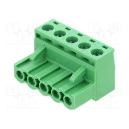 1 pcs x AMPHENOL ANYTEK - TJ0551530000G - Pluggable terminal block, 5.08mm, ways: 5, straight, plug, female