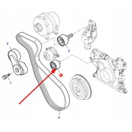 La504065878 engine pulley