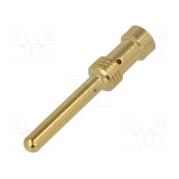 1 pcs x HARTING - 9330006123 - Contact, male, copper alloy, gold-plated, 2.5mm2, Han E®, crimped