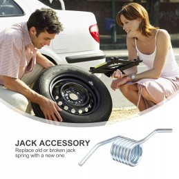 3 pieces of metal jack springs garage torsion spring