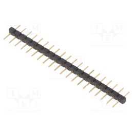 1 pcs x FISCHER ELEKTRONIK - SL 8 20 G - Pin header, pin strips, male, PIN: 20, straight, 2.54mm, THT, 1x20