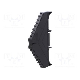 1 pcs x WEIDMu00dcLLER - 1173580000 BZT PRV8 SW 35X7.5 - Marker holder, black, TS35 x 7.5, -25÷70°C, UL94V-0, PPV,PRV