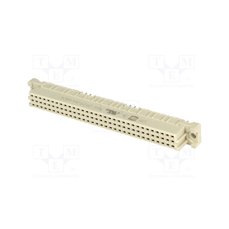 1 pcs x HARTING - 9032646824 - Socket, DIN 41612, type C, female, PIN: 64, a+c, THT, straight, 2A