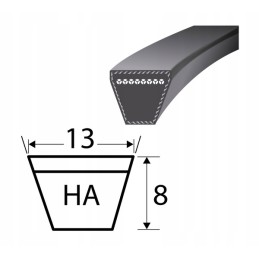 Green V-belt up to c330 ha 1250 stomil Sanok