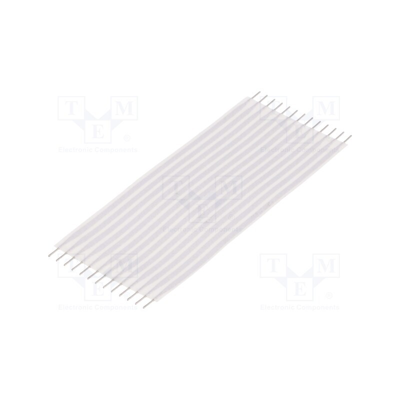 1 pcs x TE Connectivity - 3-1437144-0 - Connector: jumper cable, Cable ph: 2.54mm, L: 76.2mm, straight