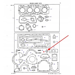 3638782m1 injection pump gasket