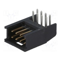 1 pcs x TE Connectivity - 280389-2 - Socket, wire-board, male, AMPMODU MOD II, 2.54mm, PIN: 8, THT