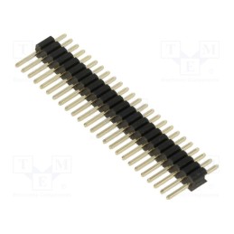 1 pcs x HARWIN - M52-040023V2545 - 25 Pos. Male SIL Vertical Throughboard Conn.