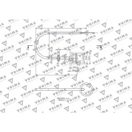 Socket cover green voima 10 pcs