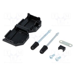 1 pcs x TE Connectivity - 1991253-9 - Enclosure: for D-Sub connectors, D-Sub 9pin,D-Sub HD 15pin