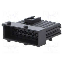 1 pcs x TE Connectivity - 1-964449-1 - Connector: automotive, JPT, male, plug, for cable, PIN: 16, black