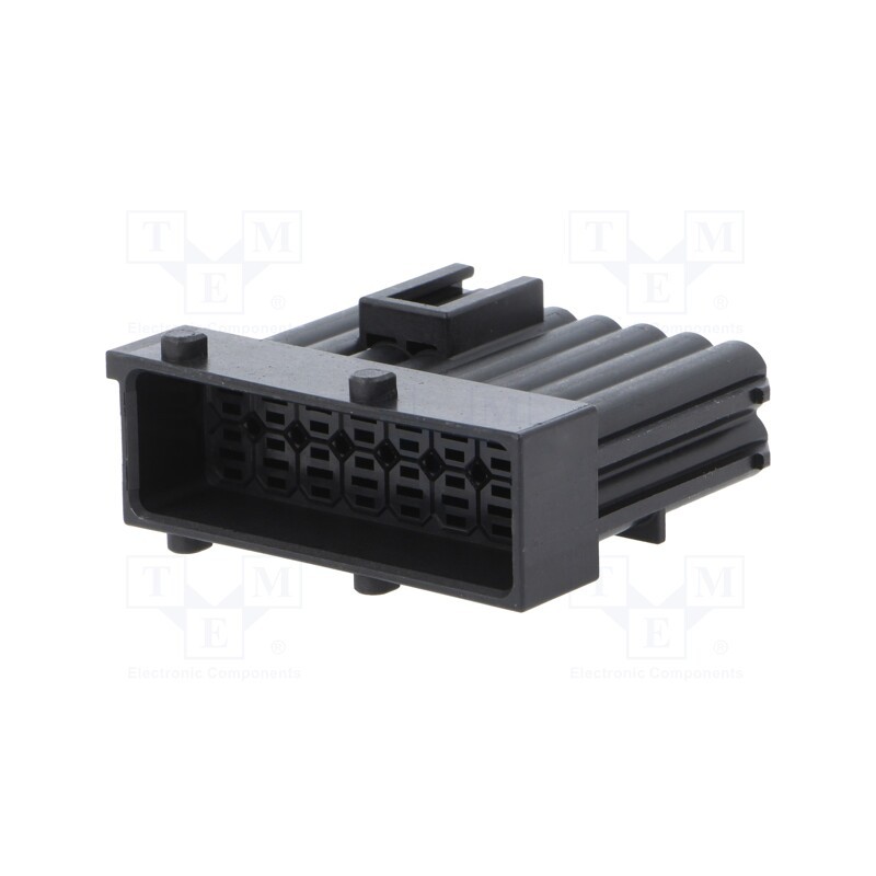 1 pcs x TE Connectivity - 1-964449-1 - Connector: automotive, JPT, male, plug, for cable, PIN: 16, black