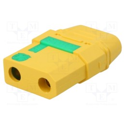 1 pcs x AMASS - XT90S-F - Plug, DC supply, XT90, female, PIN: 2, not sparkling, for cable