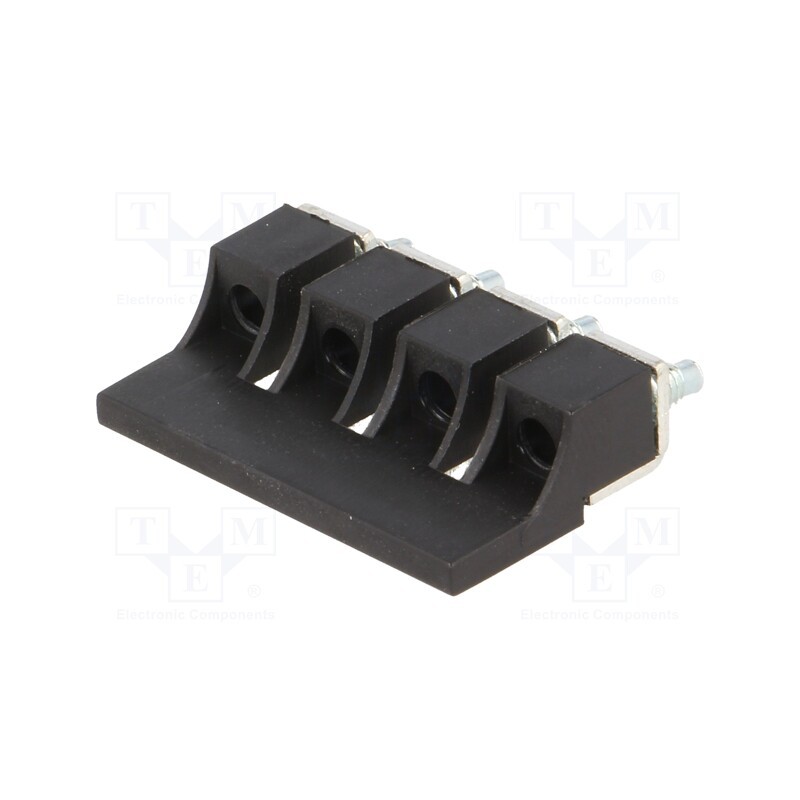 1 pcs x POKu00d3J - A42-5333 - Screw bridge, ways: 4, black, ZUG-6