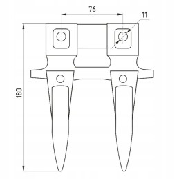 Schumacher Deutz Fahr MF Laverda double bayonet