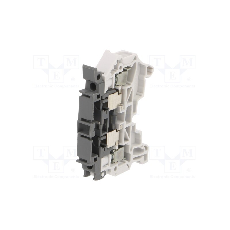 1 pcs x TE Connectivity - 1SNK508410R0000 (ZS4-SF1) - Splice terminal: rail, 0.2÷4mm2, ways: 1, terminals: 2, Width: 8mm