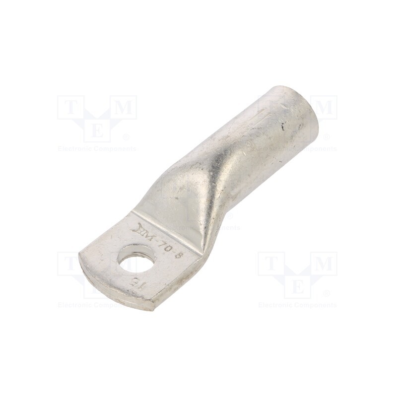 1 pcs x BM GROUP - BM80937 - Tip: ring tube, M8, 70mm2, crimped, for cable, straight, tinned