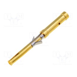 1 pcs x BULGIN - SA3542/S - Contact, female, brass, gold-plated, 26AWG÷22AWG, crimped