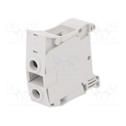 1 pcs x TE Connectivity - 1SNK516010R0000 (ZS35) - Splice terminal: rail, 6÷35mm2, ways: 1, terminals: 2, grey, SNK