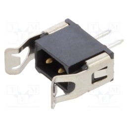 1 pcs x HARWIN - M80-8820242 - Socket, PCB-cable/PCB, male, Datamate L-Tek, 2mm, PIN: 2, THT, 800V