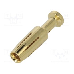 1 pcs x DEGSON ELECTRONICS - 40A-GF-2.5 - Contact, female, copper alloy, gold-plated, 2.5mm2, 14AWG, bulk