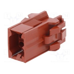 1 pcs x TE Connectivity - 207016-1 - 4 POS SQ GRID METRIMATE RCPT