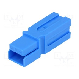 1 pcs x ENCITECH - 1130-0101-01 - Plug, wire-wire, 75A, hermaphrodite, PIN: 1, w/o contacts, blue
