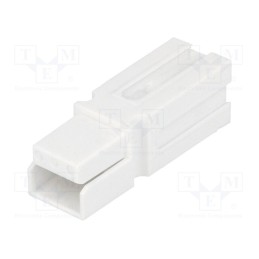 1 pcs x ENCITECH - 1130-0101-03 - Plug, wire-wire, 75A, hermaphrodite, PIN: 1, w/o contacts, white