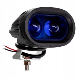 Blue LED work lamp for fork sprayer