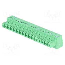1 pcs x DEGSON ELECTRONICS - 15EDGK-3.81-16P-14-00A(H) - Pluggable terminal block, 3.81mm, ways: 16, straight, plug, female