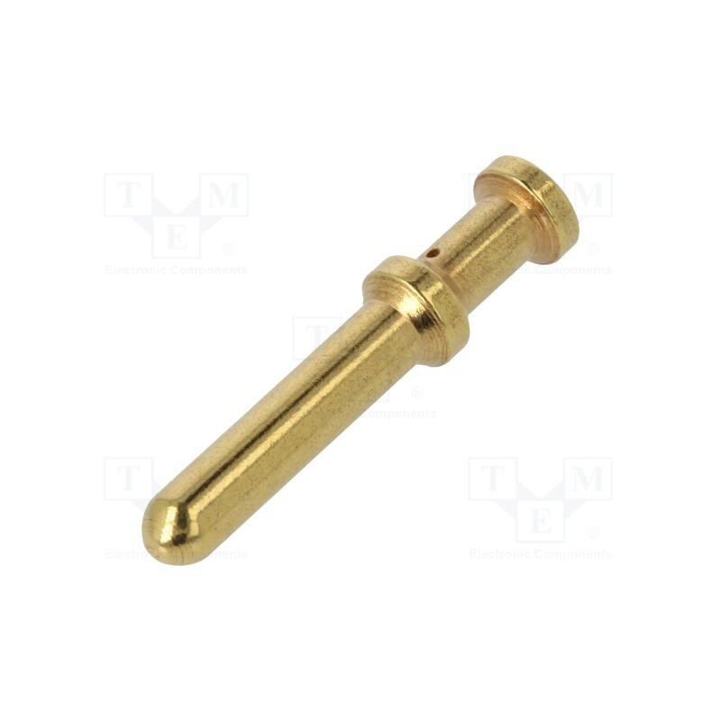 1 pcs x DEGSON ELECTRONICS - 40A-GM-4.0 - Contact, male, copper alloy, gold-plated, 4mm2, 12AWG, bulk, 40A