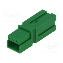 1 pcs x ENCITECH - 1130-0101-05 - Plug, wire-wire, 75A, hermaphrodite, PIN: 1, w/o contacts, green