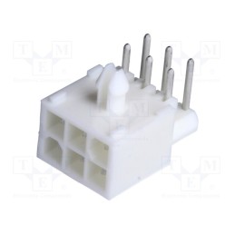 1 pcs x TE Connectivity - 1-770969-0 - Socket, wire-board, male, Mini Universal MATE-N-LOK, 4.14mm, 600V