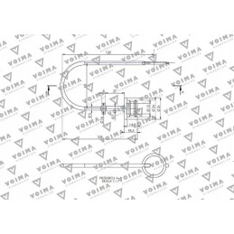 Cover for quick connector socket, black, voima, 10 pcs