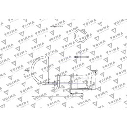 Cover for quick connector plug, black, voima, 10 pcs